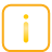 yellow, Information, button, Basic Orange icon