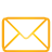 Basic, mail, yellow Icon