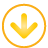 navigation, yellow, Down, Basic Icon