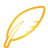 yellow, Basic, quill Icon