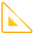 yellow, Basic, ruler, triangle Black icon