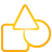 shapes, yellow, Basic Icon