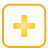 Basic, yellow, expand, toggle Icon