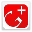 Google+, google plus Red icon