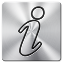 Info Silver icon