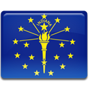 Indiana, flag MidnightBlue icon