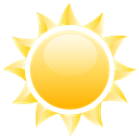 sun Black icon