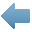 Left, Arrow CadetBlue icon