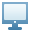 monitor, Computer Lavender icon