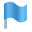 mark, Blue, flag CornflowerBlue icon