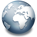 globe Black icon