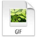 z, File, Gif Gainsboro icon