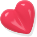 pink, Heart, love Crimson icon