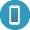 Mobile SteelBlue icon