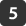 5, filled DarkSlateGray icon