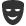 Comedy, Mask DarkSlateGray icon