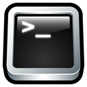 terminal, Link Black icon