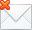delete, mail, base AliceBlue icon