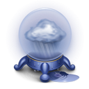 Rain, socialduo, Orb, base, magic, weather, Storm DarkGray icon
