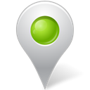Map, marker, chartreuse, base, socialmediabookmark, inside Black icon