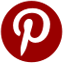 pinterest DarkRed icon