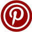 pinterest DarkRed icon