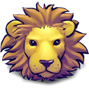 lion Black icon