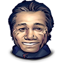 smiling, Adama, for, reason, Captain, some Black icon