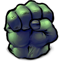 Hulkfist DarkSlateGray icon
