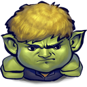 sulking, Hulkling DarkKhaki icon