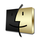 Finder Black icon