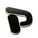Microsoftpowerpoint Black icon