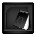 onenote, microsoft DarkSlateGray icon