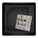 microsoft, visio DarkSlateGray icon