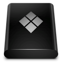 drive, Bootcamp Black icon