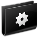 Folder, Smart Black icon