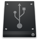 drive, Usb DarkSlateGray icon