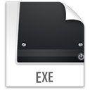z, Exe, File DarkSlateGray icon