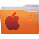 Folder, Apple Chocolate icon