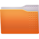 Directory, inode Chocolate icon