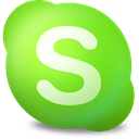 online, Skype, Contact YellowGreen icon