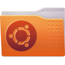 Ubuntu, Folder Chocolate icon