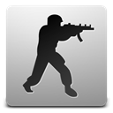 Counter-strike, d DarkGray icon