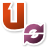 Emblem, updating, ubuntuone Chocolate icon