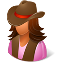 Cowgirl SaddleBrown icon