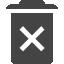 Trash DarkSlateGray icon