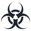 Biohazard DarkSlateGray icon