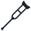 Crutch DarkSlateGray icon