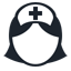 Nurse DarkSlateGray icon