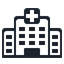 hospital DarkSlateGray icon